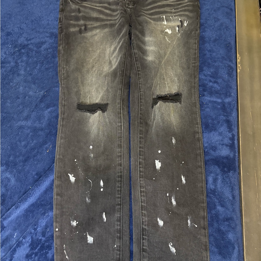 Purple Brand Painted Mens Jeans 3632